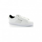 Le Coq Sportif Basket Agate Lo Zebra Blanc / Noir Blanche - Chaussures Baskets Basses Homme Bonnes Affaires